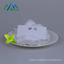 Emulsifier synthetic surfactant detergent CAS 9036-19-5 Polyoxyethylene octylphenol ether  op 15